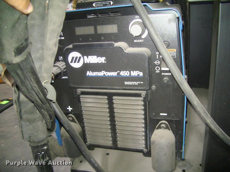 image for item DP9260 Miller Alum Power 450 MPa welder