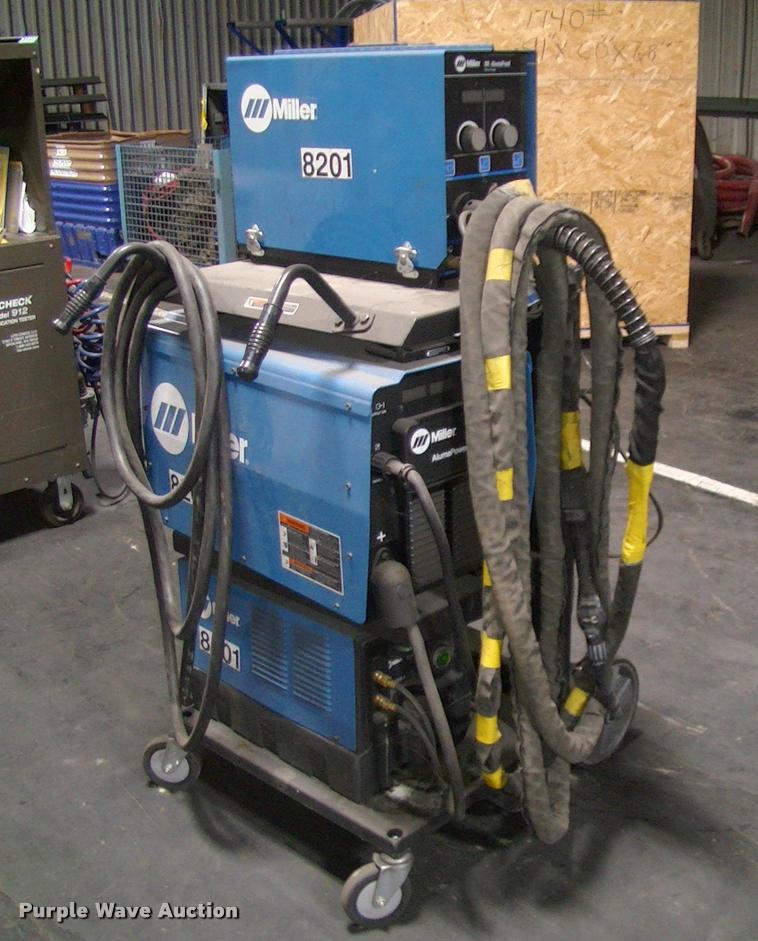 image for item DP9261 Miller Alum Power 450 MPa welder