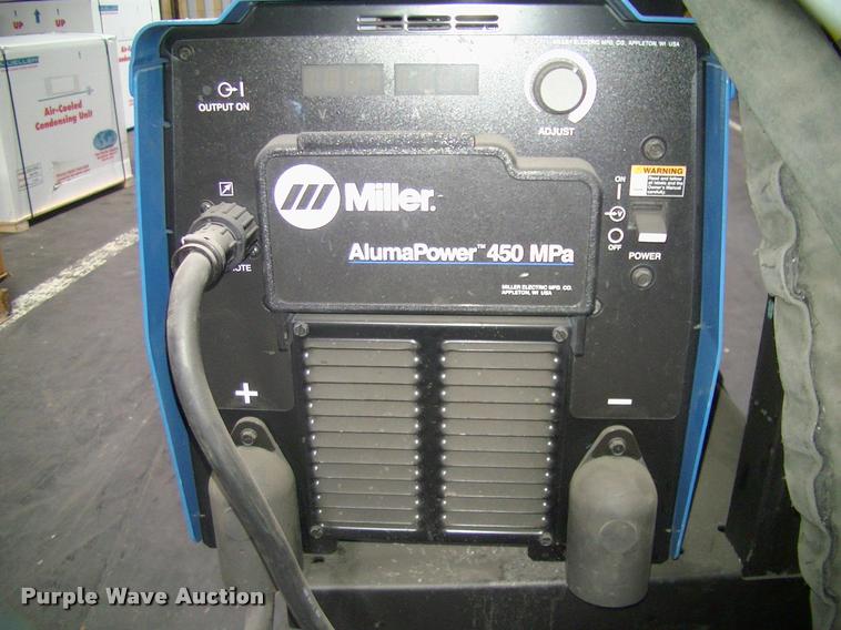 image for item DP9261 Miller Alum Power 450 MPa welder