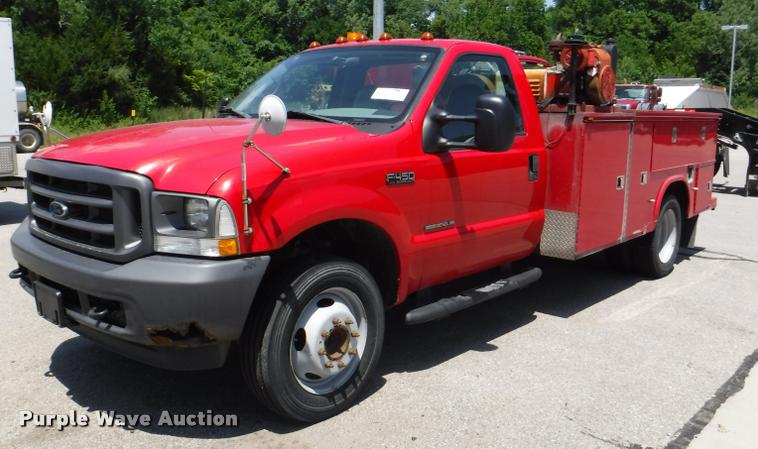 image for item J5684 2002 Ford F450 Super Duty XL service truck