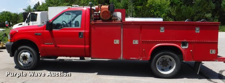 image for item J5684 2002 Ford F450 Super Duty XL service truck