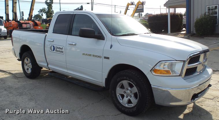 image for item K3868 2012 Dodge Ram 1500 Quad Cab pickup truck