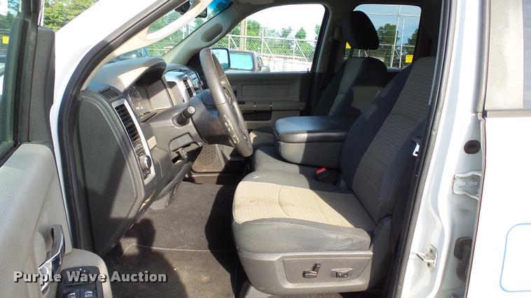 image for item K3868 2012 Dodge Ram 1500 Quad Cab pickup truck