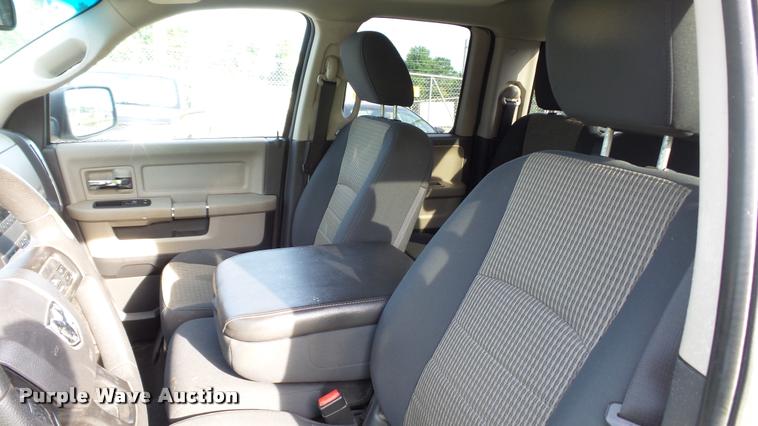 image for item K3868 2012 Dodge Ram 1500 Quad Cab pickup truck