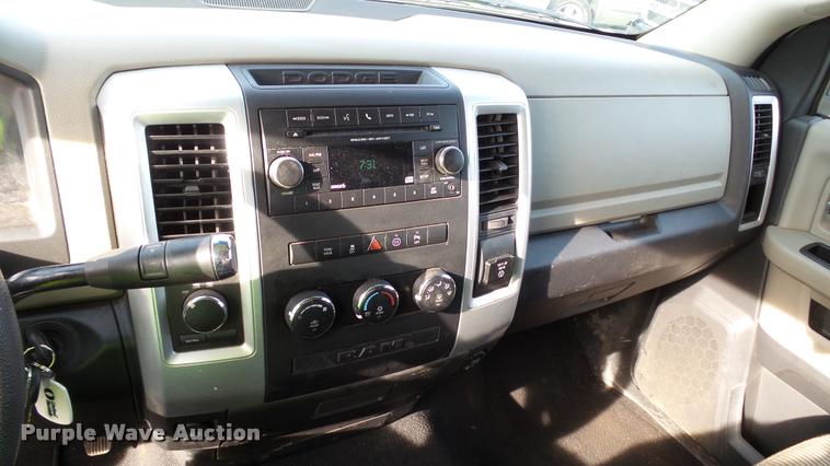 image for item K3868 2012 Dodge Ram 1500 Quad Cab pickup truck