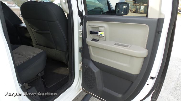 image for item K3868 2012 Dodge Ram 1500 Quad Cab pickup truck