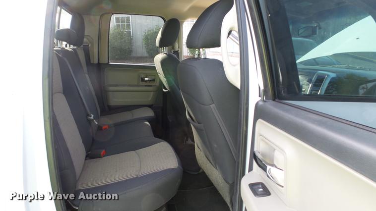 image for item K3868 2012 Dodge Ram 1500 Quad Cab pickup truck