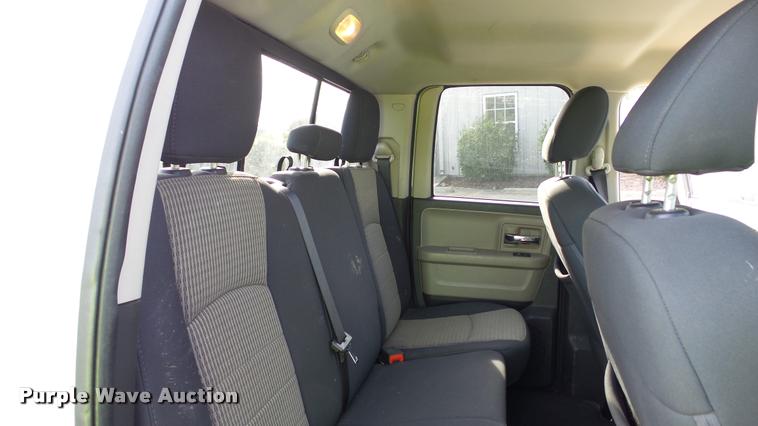 image for item K3868 2012 Dodge Ram 1500 Quad Cab pickup truck