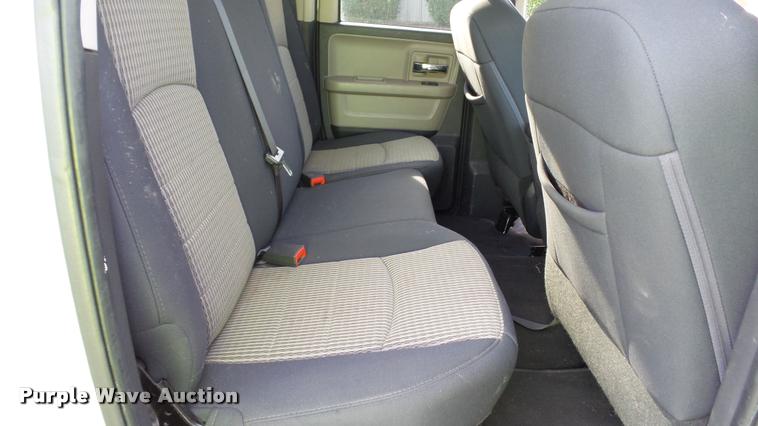 image for item K3868 2012 Dodge Ram 1500 Quad Cab pickup truck