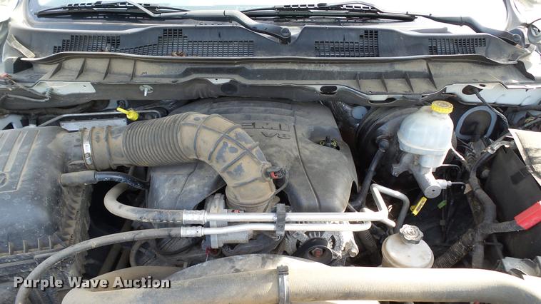 image for item K3868 2012 Dodge Ram 1500 Quad Cab pickup truck