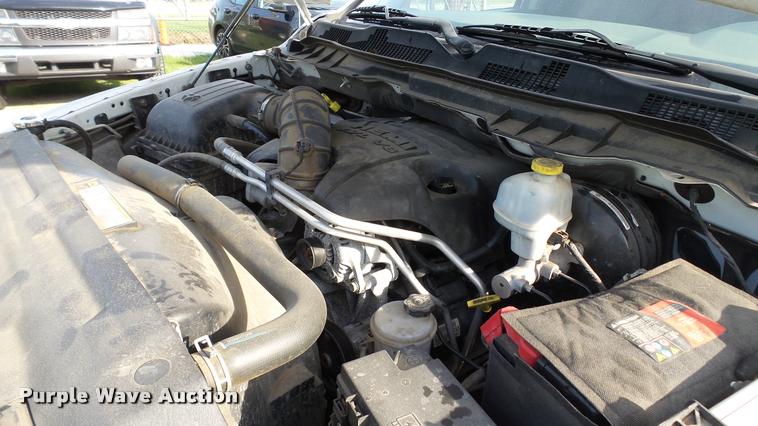 image for item K3868 2012 Dodge Ram 1500 Quad Cab pickup truck