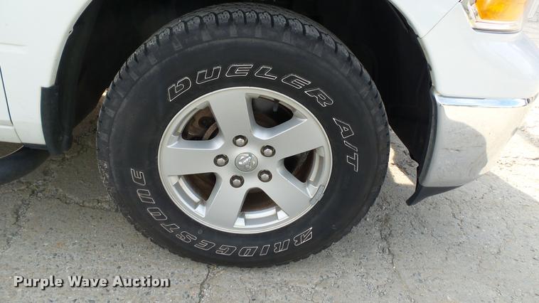 image for item K3868 2012 Dodge Ram 1500 Quad Cab pickup truck