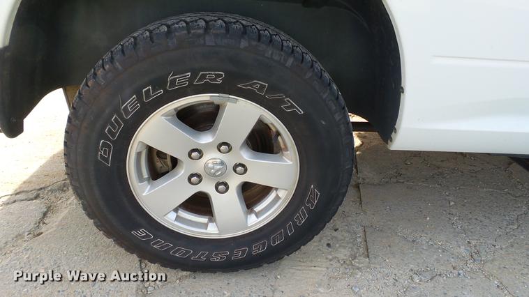 image for item K3868 2012 Dodge Ram 1500 Quad Cab pickup truck