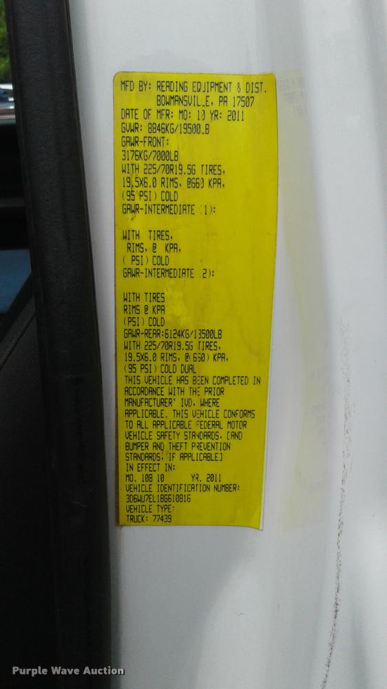 image for item K3869 2011 Dodge Ram 5500HD service truck