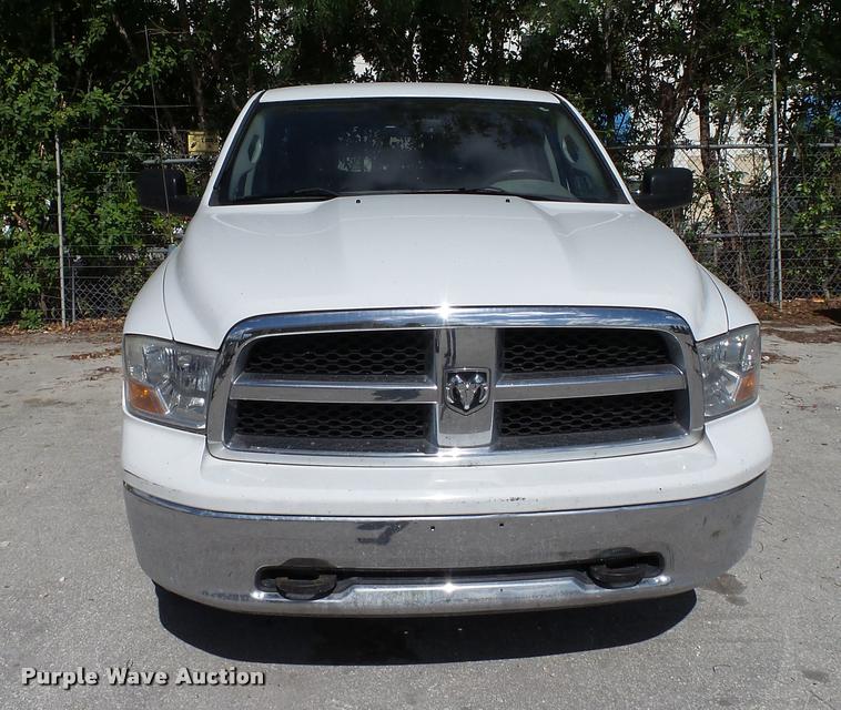 image for item K3870 2011 Dodge Ram 1500 Quad Cab pickup truck