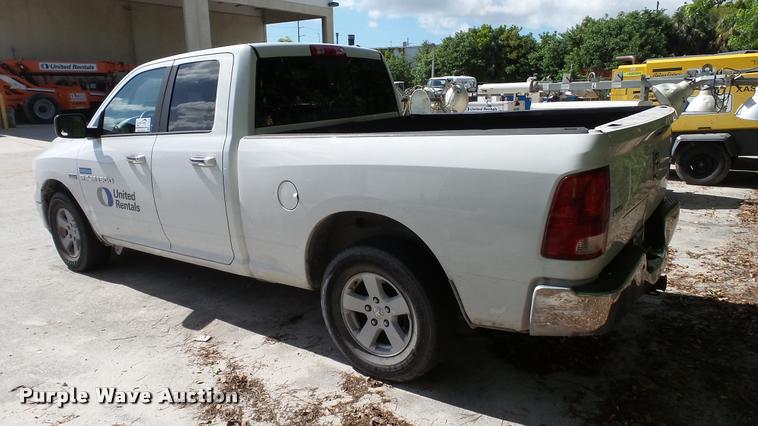 image for item K3870 2011 Dodge Ram 1500 Quad Cab pickup truck