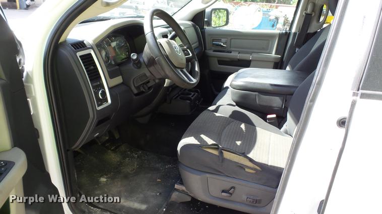 image for item K3870 2011 Dodge Ram 1500 Quad Cab pickup truck