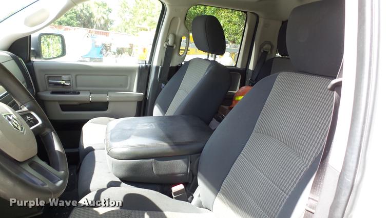 image for item K3870 2011 Dodge Ram 1500 Quad Cab pickup truck