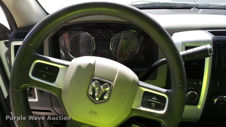 image for item K3870 2011 Dodge Ram 1500 Quad Cab pickup truck