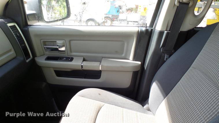 image for item K3870 2011 Dodge Ram 1500 Quad Cab pickup truck