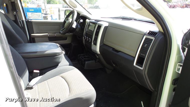 image for item K3870 2011 Dodge Ram 1500 Quad Cab pickup truck