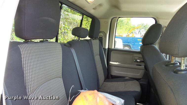 image for item K3870 2011 Dodge Ram 1500 Quad Cab pickup truck