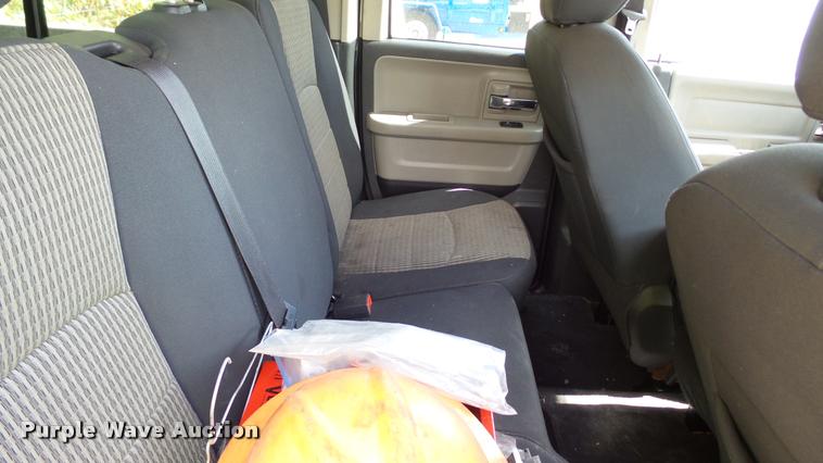 image for item K3870 2011 Dodge Ram 1500 Quad Cab pickup truck