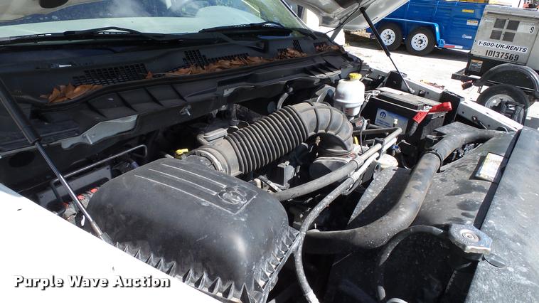 image for item K3870 2011 Dodge Ram 1500 Quad Cab pickup truck