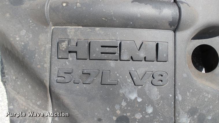 image for item K3870 2011 Dodge Ram 1500 Quad Cab pickup truck