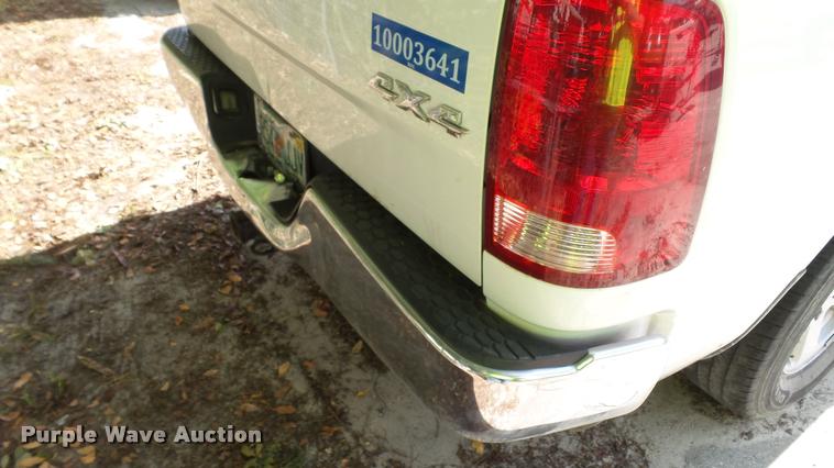 image for item K3870 2011 Dodge Ram 1500 Quad Cab pickup truck