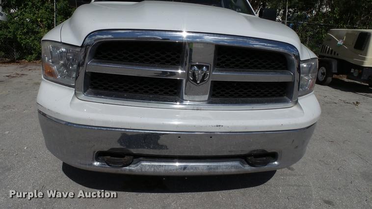 image for item K3870 2011 Dodge Ram 1500 Quad Cab pickup truck