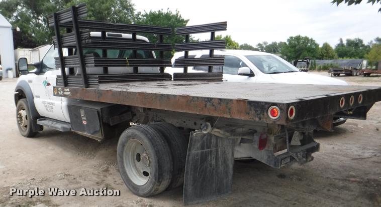 image for item K5935 2006 Ford F550 Super Duty XL dump flatbed truck