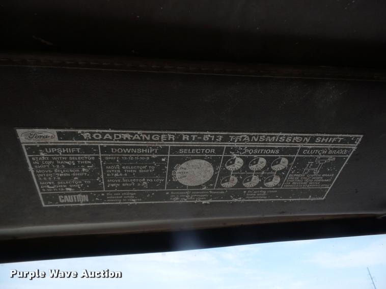 image for item K6474 1978 Ford 8000 dump truck