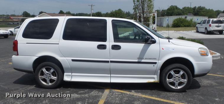 image for item K7604 2008 Chevrolet Uplander Cargo van