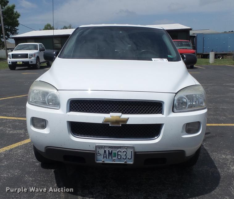 image for item K7604 2008 Chevrolet Uplander Cargo van