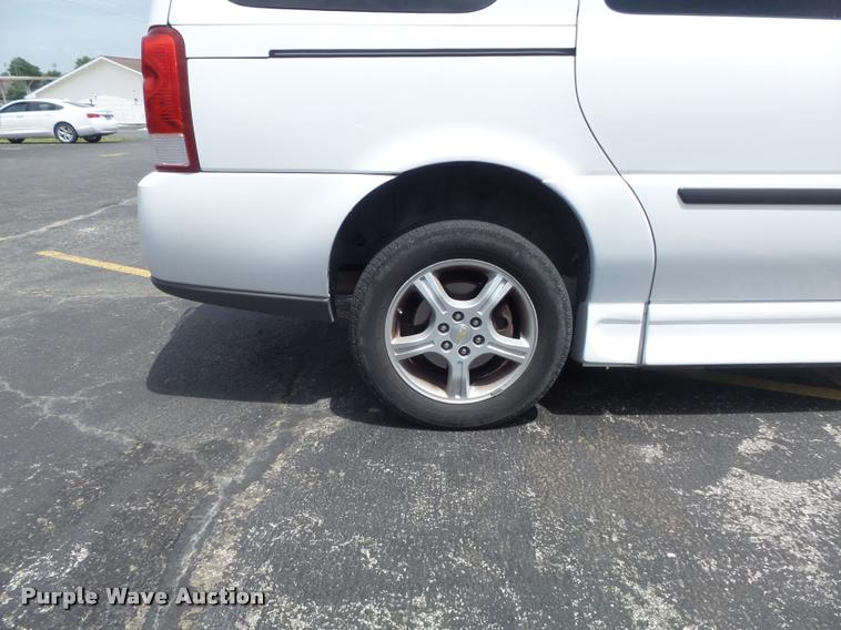 image for item K7604 2008 Chevrolet Uplander Cargo van