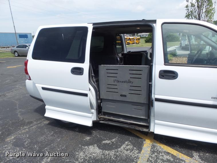 image for item K7604 2008 Chevrolet Uplander Cargo van