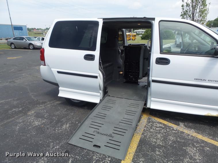 image for item K7604 2008 Chevrolet Uplander Cargo van