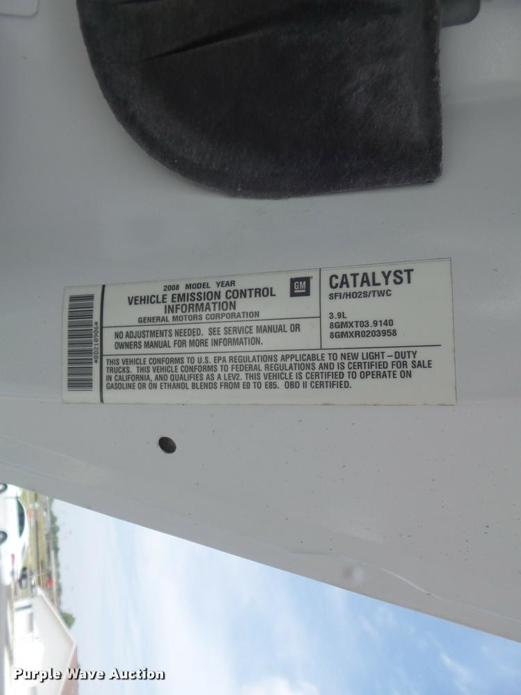 image for item K7604 2008 Chevrolet Uplander Cargo van