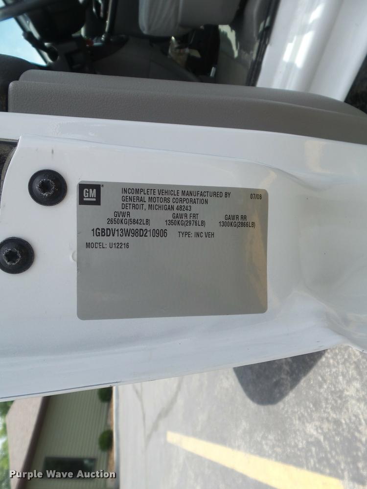 image for item K7604 2008 Chevrolet Uplander Cargo van