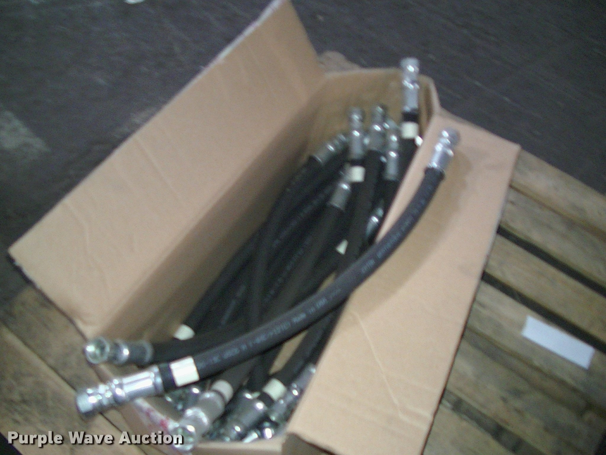 Approximately 20 hydraulic hoses in Springfield, MO Item DK9748 sold