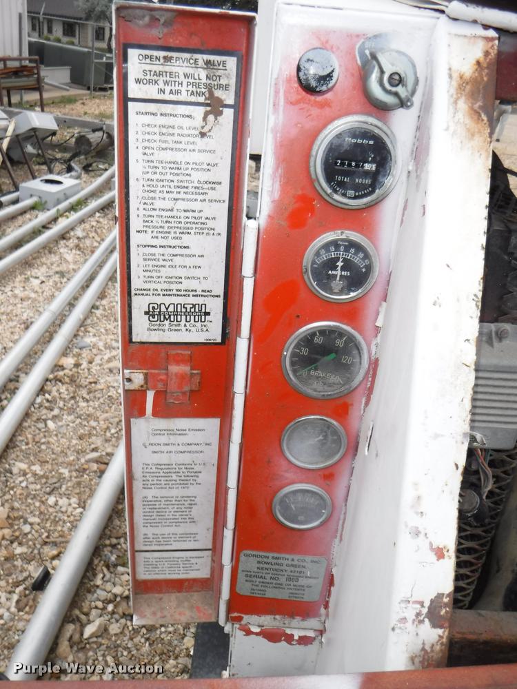 image for item BY9755 Gordon Smith air compressor