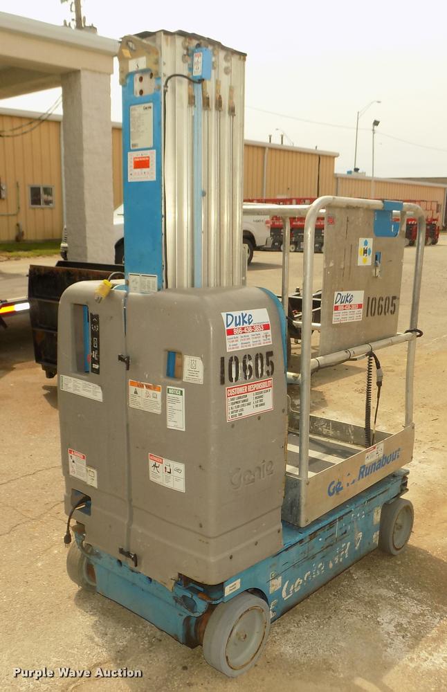 image for item DA0719 2008 Genie GR20 vertical lift