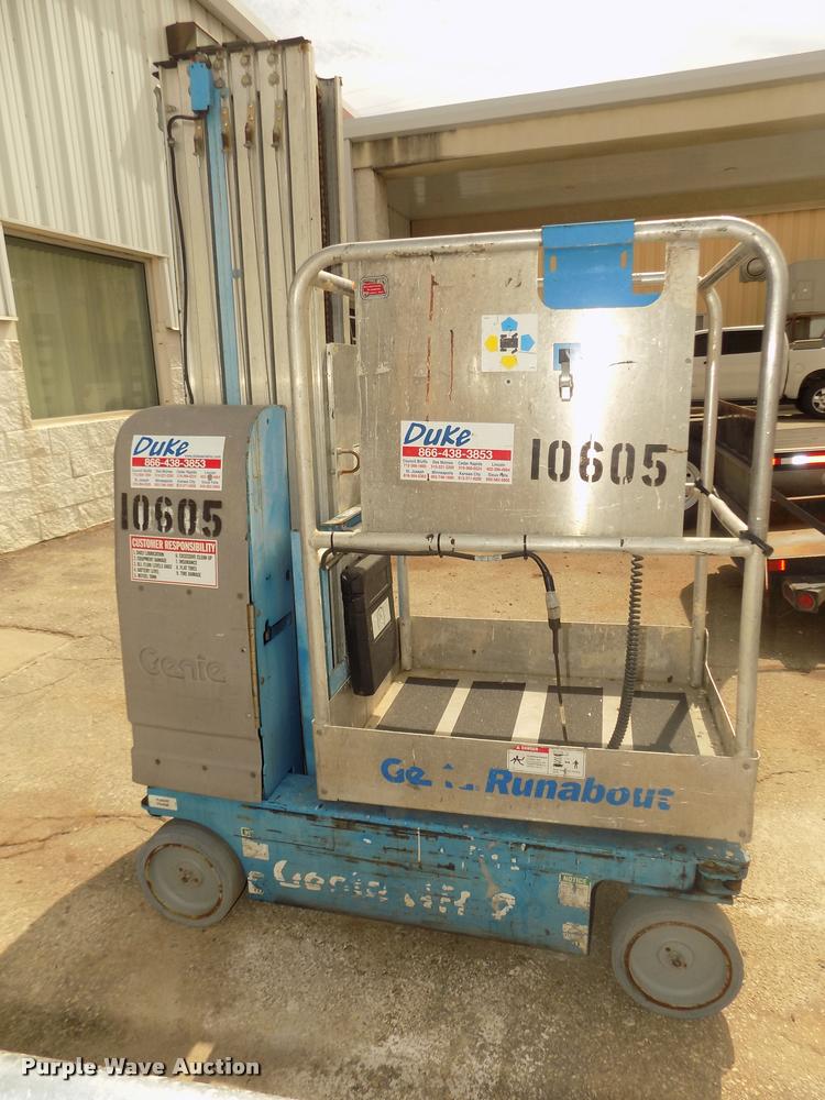 image for item DA0719 2008 Genie GR20 vertical lift