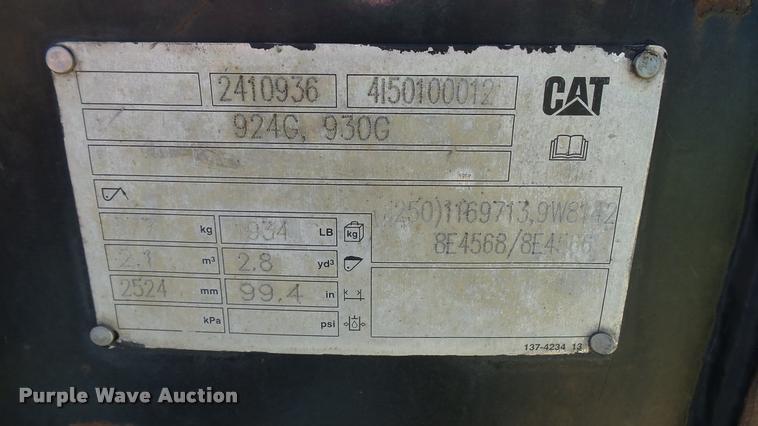 image for item DA1085 2005 Caterpillar 930G wheel loader