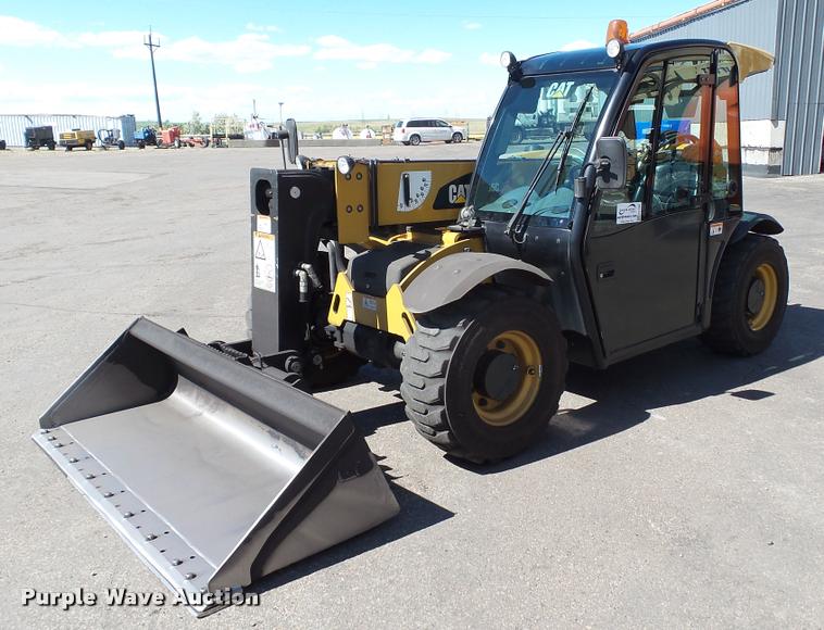 image for item DA1086 2014 Caterpillar TH255C telehandler
