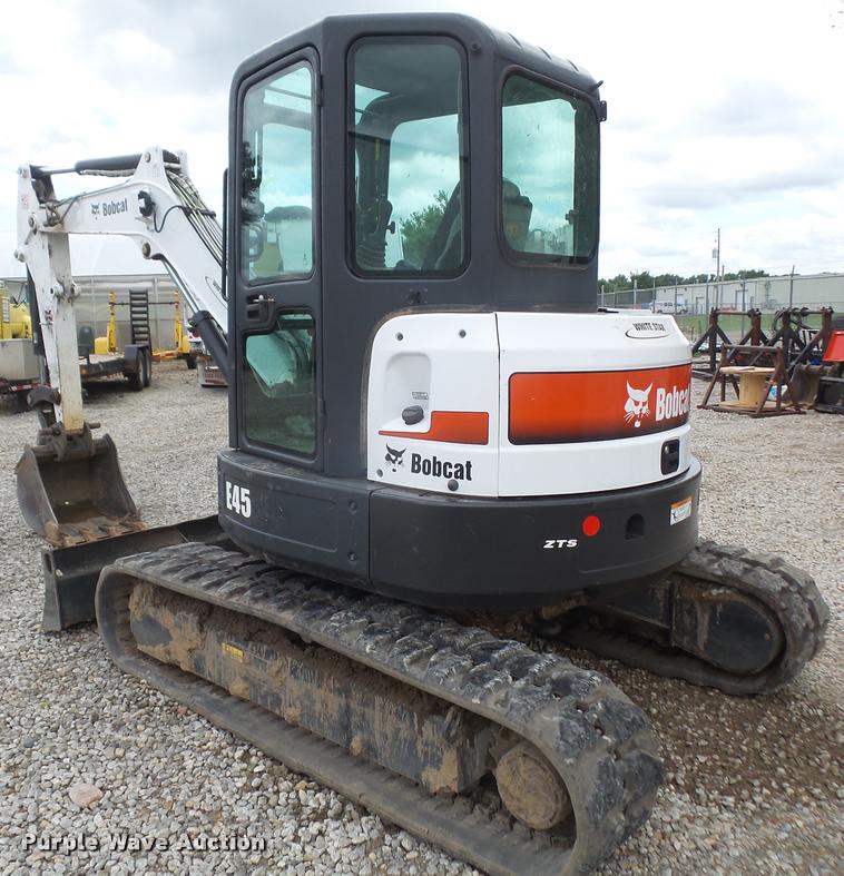 image for item DA1561 2012 Bobcat E45M compact excavator