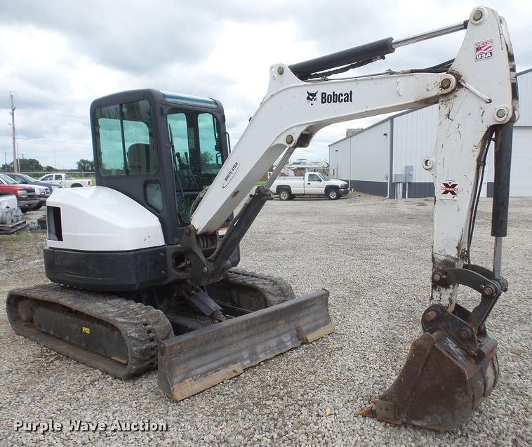 image for item DA1561 2012 Bobcat E45M compact excavator
