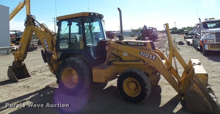 image for item DA3552 1998 John Deere 310SE backhoe