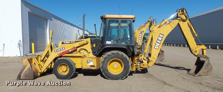 image for item DA3552 1998 John Deere 310SE backhoe